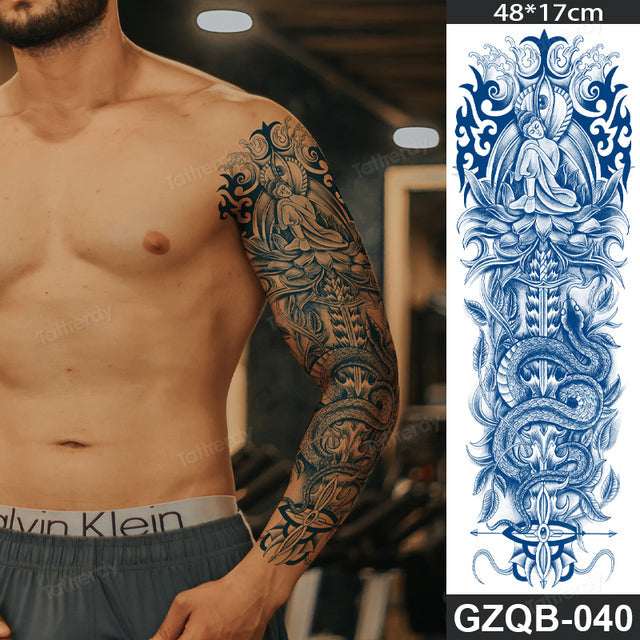 BowLift | Life Meaning Full Sleeve Semi-Permanent Tattoo