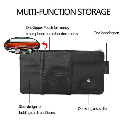 BowLift | Car Stylish Visor Organizer Pocket