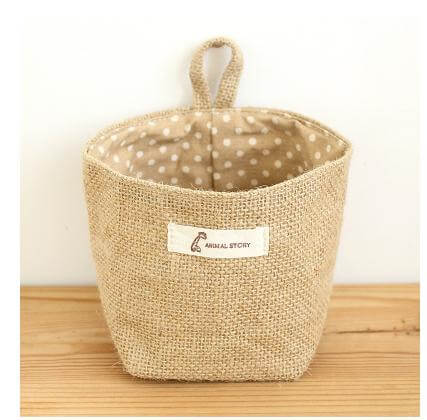 Zakka-style Cotton Storage Box | Karnz
