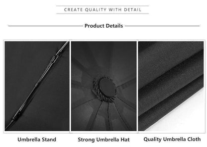 BowLift | Luxury Automatic Open & close Umbrella Folding Wind water Resistant