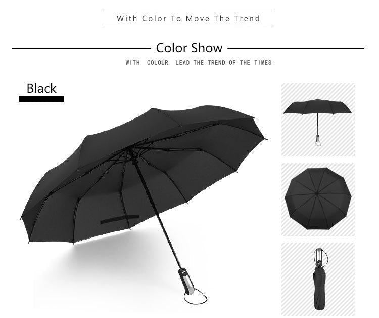 BowLift | Luxury Automatic Open & close Umbrella Folding Wind water Resistant