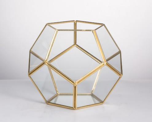 Geometric Terrarium Glass Vase | Bowlift