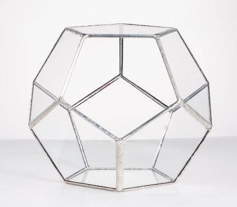 Geometric Terrarium Glass Vase | Bowlift