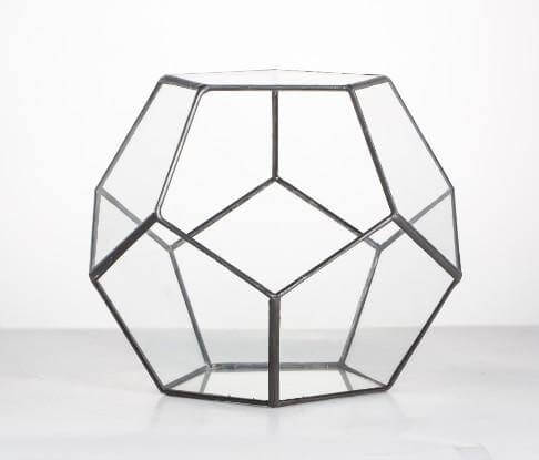 Geometric Terrarium Glass Vase | Bowlift