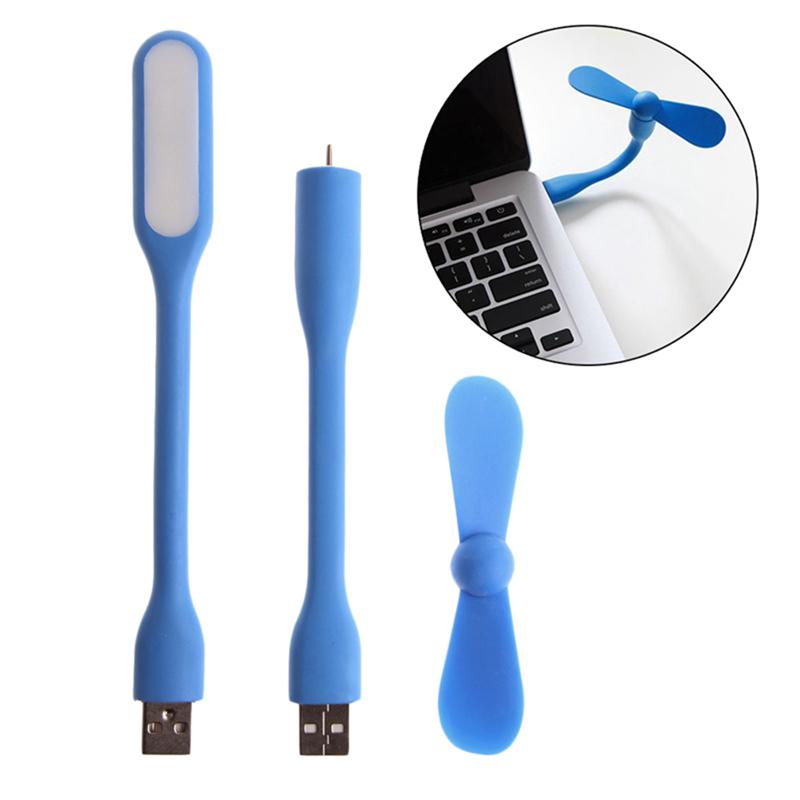 USB Mini Fan and LED Light - Bundle | Karnz
