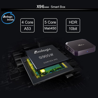 BowLift | X96 mini Tv Box Android TV 7.1