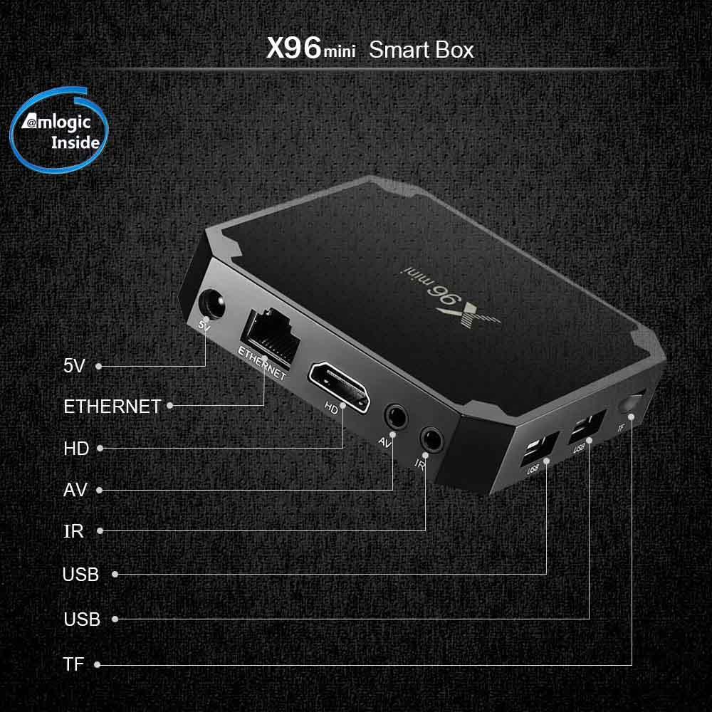 BowLift | X96 mini Tv Box Android TV 7.1