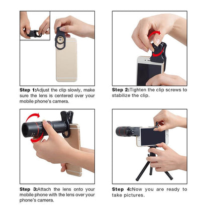 BowLift | Universal 18x telephoto Zoom Phone Lens