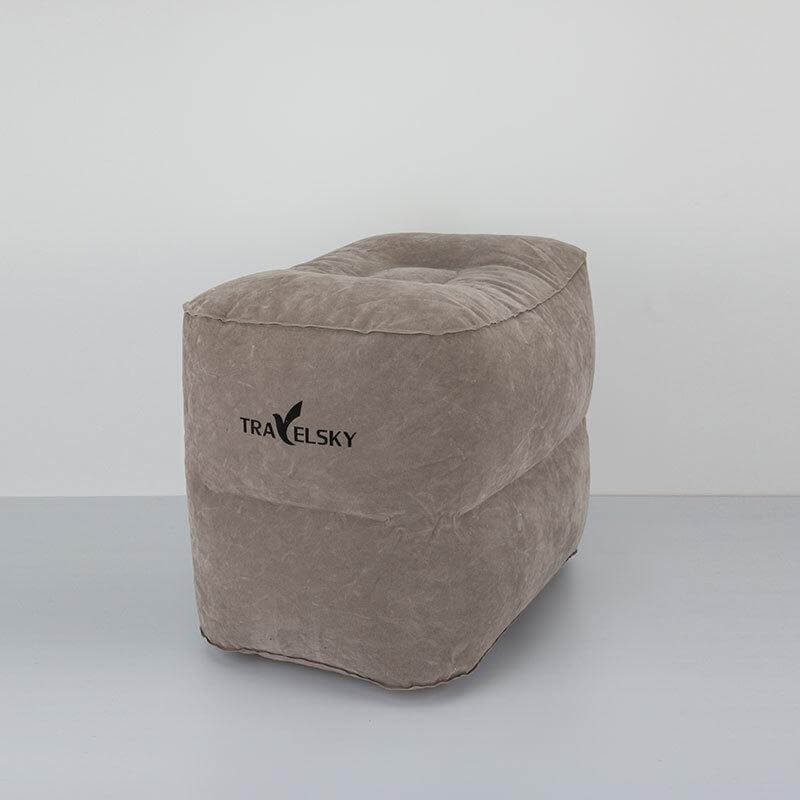 BowLift | Folding Footrest Large Valve Travel Inflatable Pillow