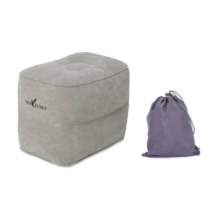 BowLift | Folding Footrest Large Valve Travel Inflatable Pillow