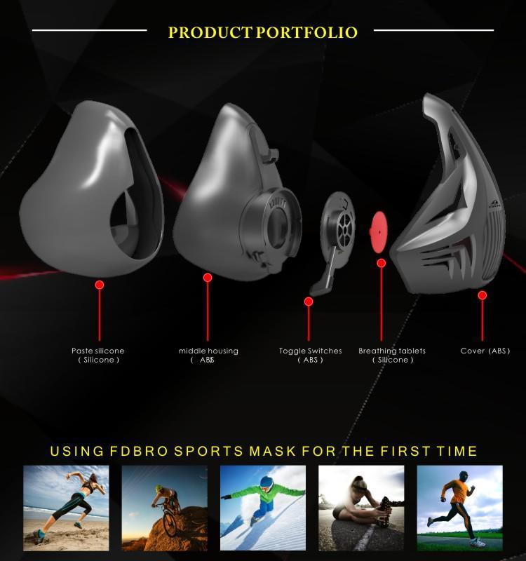 Skanto | Sports Training Fitness Mask for Altitude Training