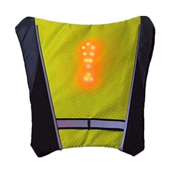 BowLift | Turn Signal Cycling Reflective Safety LED Vest Cyclist Outdoor Waterproof