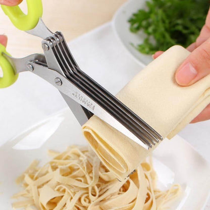 5 Layers Stainless Steel Multifunctional Kitchen Scissors | Brehn