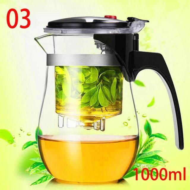 Skanto | High-Quality Heat-Resistant Glass Teapot