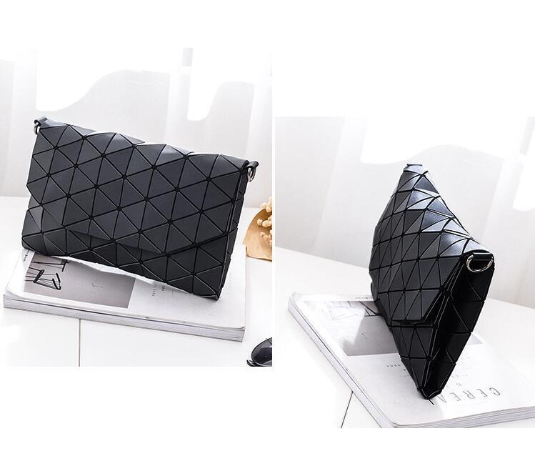 Abstract Geometric Matte Shoulder Bag | Bowlift