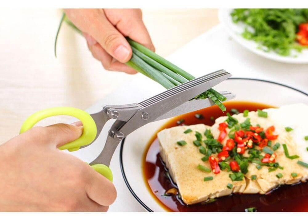 5 Layers Stainless Steel Multifunctional Kitchen Scissors | Brehn