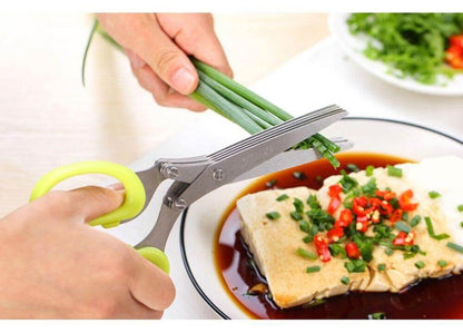 5 Layers Stainless Steel Multifunctional Kitchen Scissors | Brehn