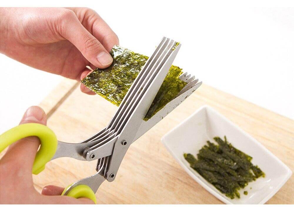 5 Layers Stainless Steel Multifunctional Kitchen Scissors | Brehn