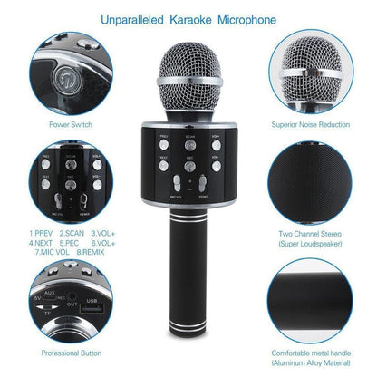 BowLift | Wireless Magic Karaoke Microphone – Bluetooth Karaoke Microphone