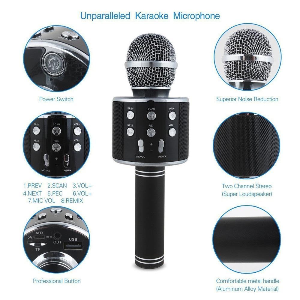 Kalsten | Wireless Magic Karaoke Microphone – Bluetooth Karaoke Microphone