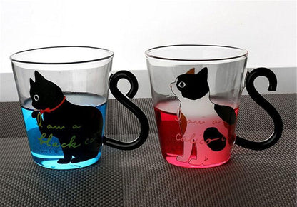 Meow - Glass Cat Mug | Bowlift