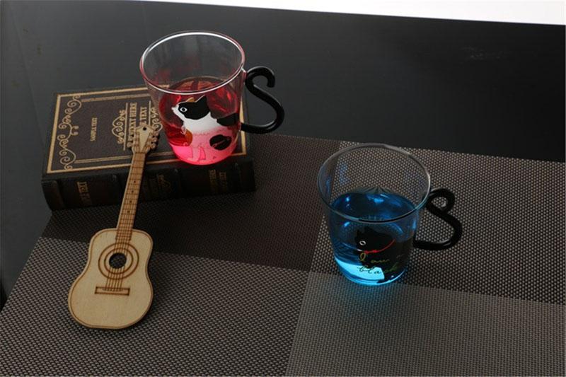 Meow - Glass Cat Mug | Bowlift