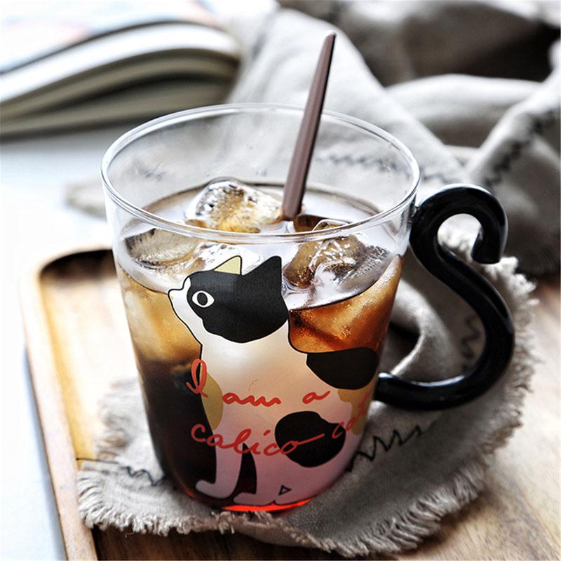Meow - Glass Cat Mug | Bowlift