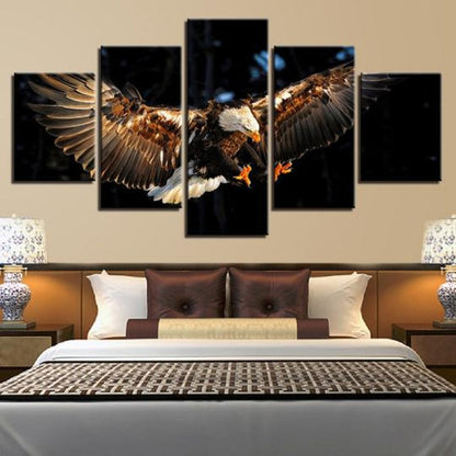 Eagle Flying - Canvas Wall Art Painting | Bowlift