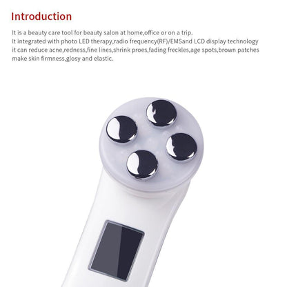 Brehn | 5in1 RF & EMS Radio Mesotherapy Electroporation Face Beauty Pen Skin Rejuvenation & Wrinkle Remover