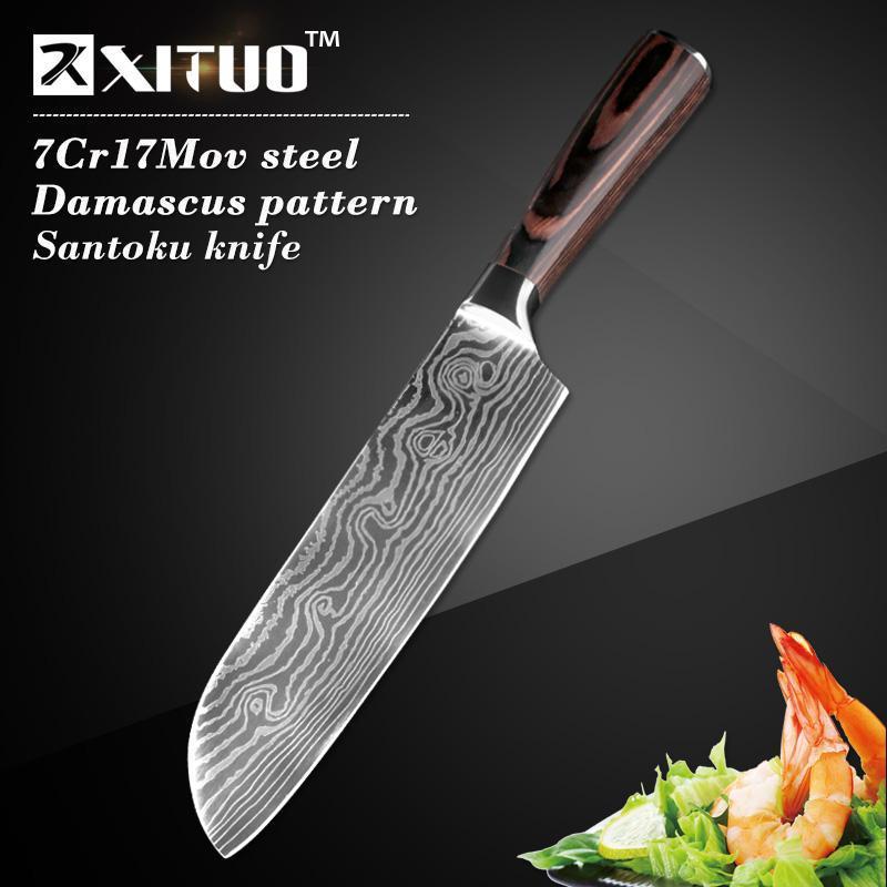 BowLift | Japanese Chef Knife Set Professional Ikasu High Carbon Steel Damascus
