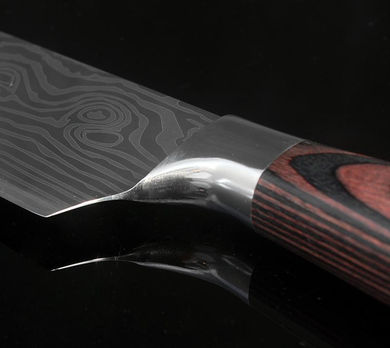 BowLift | Japanese Chef Knife Set Professional Ikasu High Carbon Steel Damascus