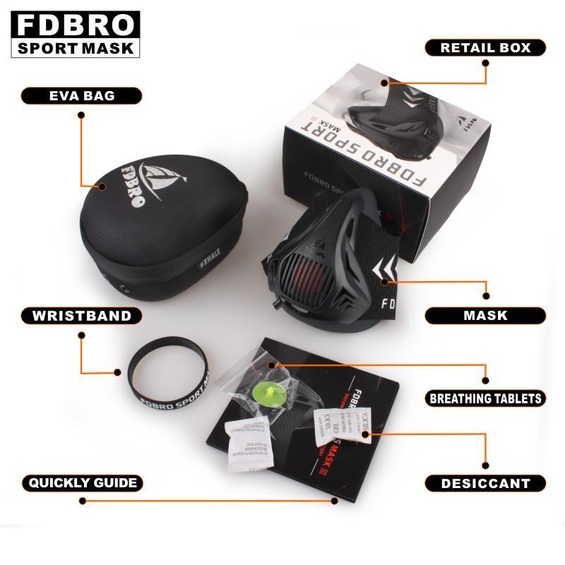 Skanto | Sports Training Fitness Mask for Altitude Training