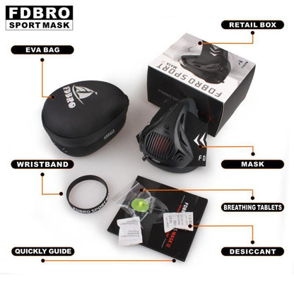 Skanto | Sports Training Fitness Mask for Altitude Training