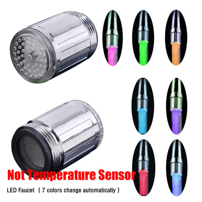 BowLift | Colorful Temperature Sensor Faucet Tap