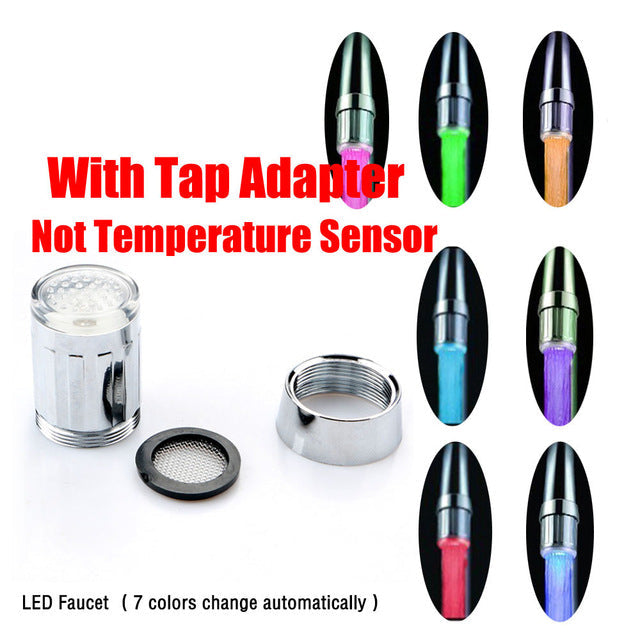 BowLift | Colorful Temperature Sensor Faucet Tap