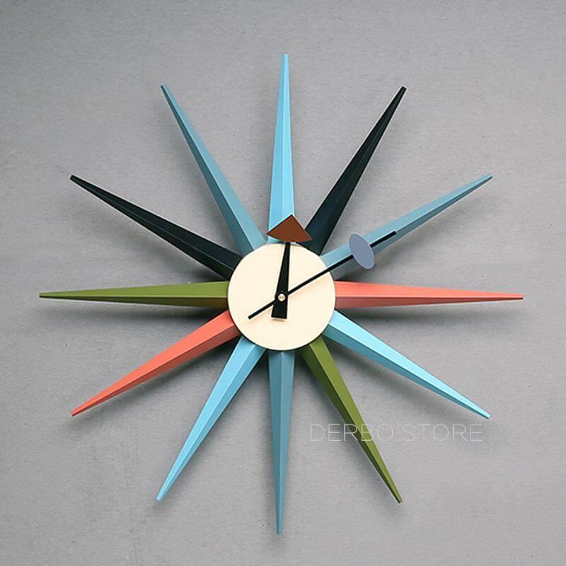 BowLift | Modern Design Starburst Shape Wall Clock