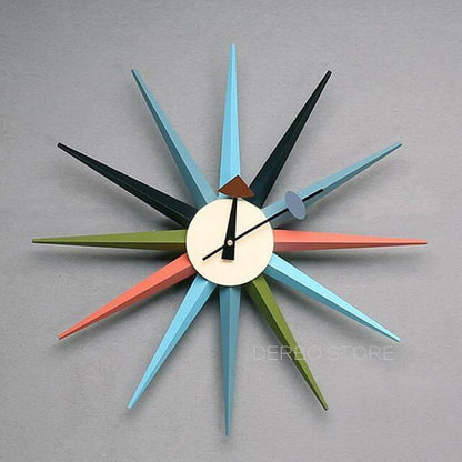 BowLift | Modern Design Starburst Shape Wall Clock