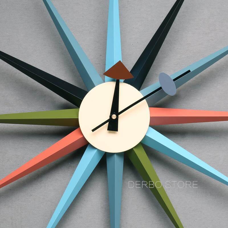 BowLift | Modern Design Starburst Shape Wall Clock