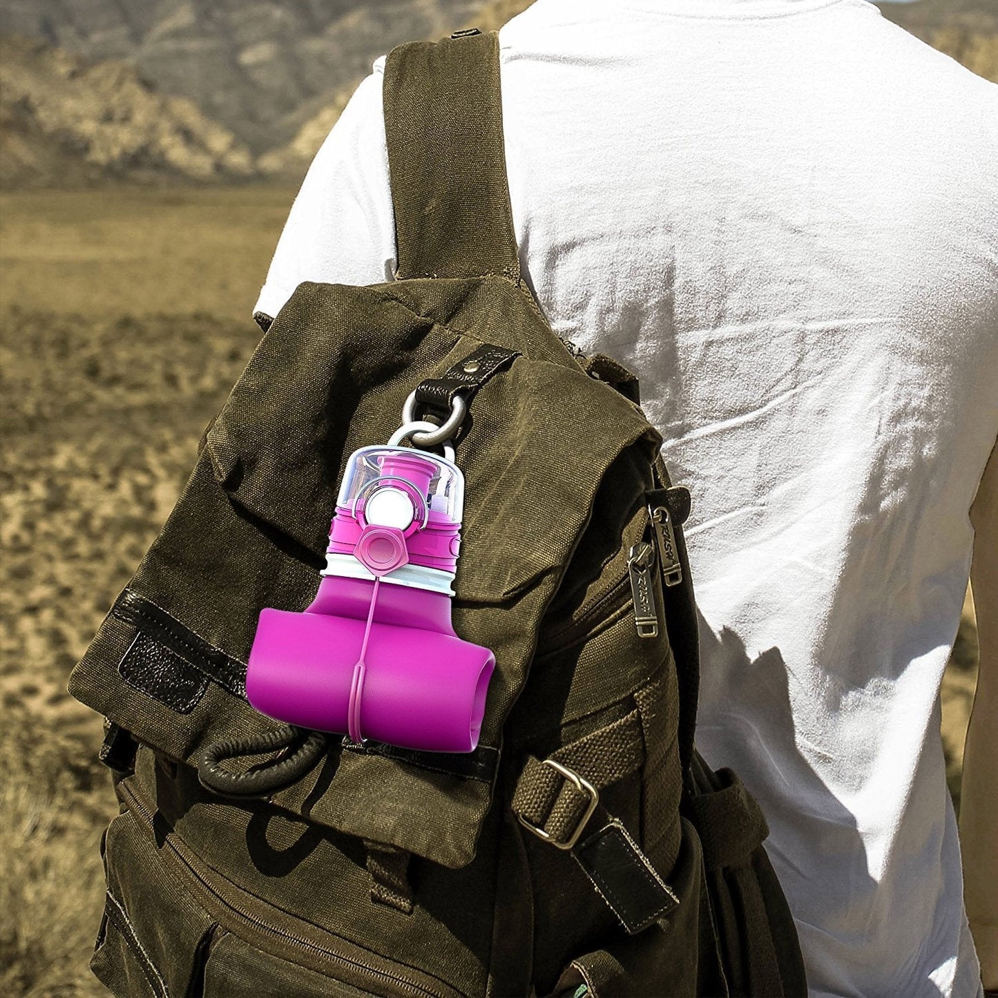 Premium Collapsible Silicone Water Bottle | Bowlift