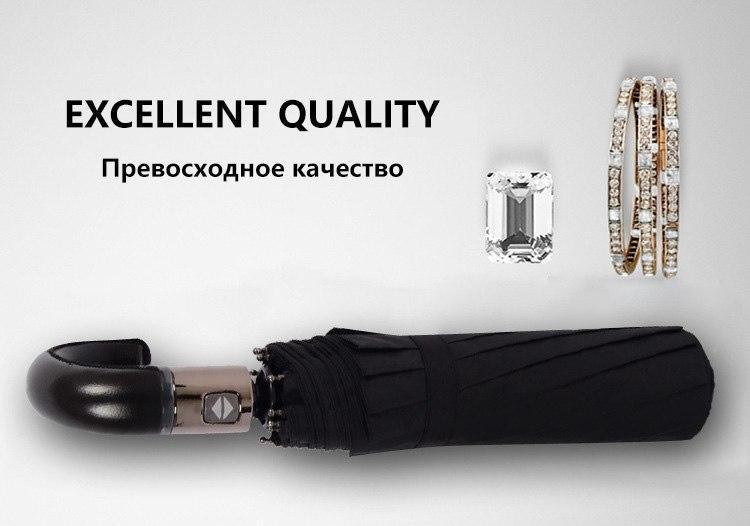 Skanto | Premium Classic English Style Automatic Umbrella Wind Resistant