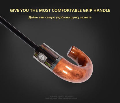 Skanto | Premium Classic English Style Automatic Umbrella Wind Resistant