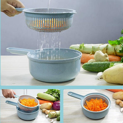 Mandoline Slicer Cutter Chopper and Grater | Bowlift