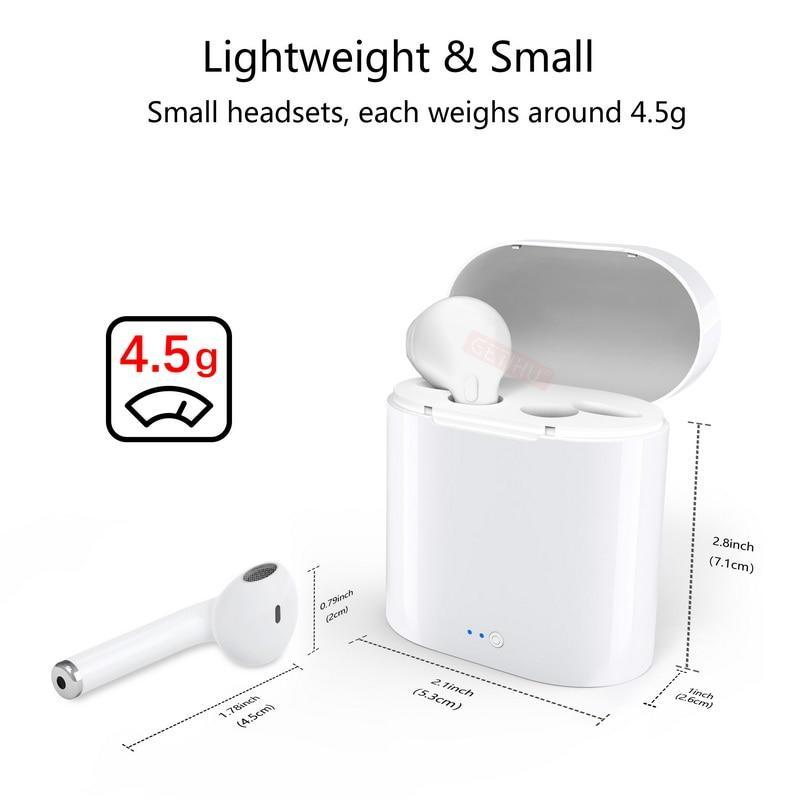 BowLift | Wireless Bluetooth Earbuds With Built In Microphone Bluetooth Headphones