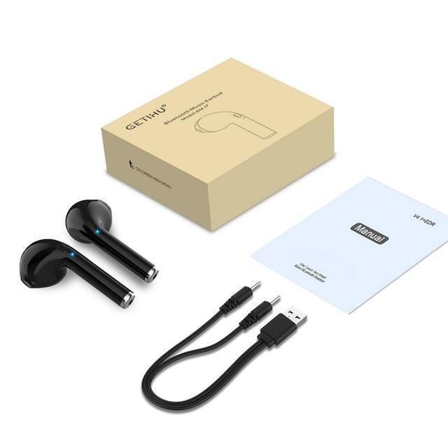 BowLift | Wireless Bluetooth Earbuds With Built In Microphone Bluetooth Headphones