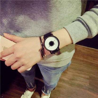 Skanto | Minimalist Genuine Leather Unique Designer Luxury Women's Watch