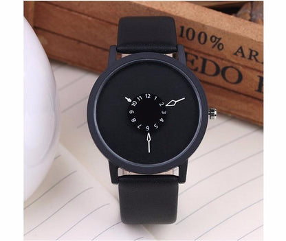 Skanto | Minimalist Genuine Leather Unique Designer Luxury Women's Watch