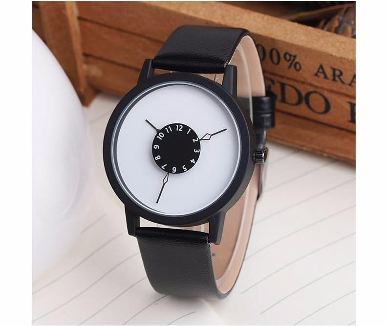 Skanto | Minimalist Genuine Leather Unique Designer Luxury Women's Watch