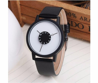 Skanto | Minimalist Genuine Leather Unique Designer Luxury Women's Watch