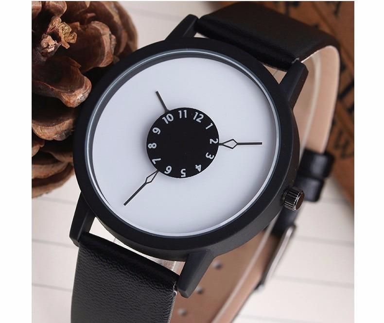 Skanto | Minimalist Genuine Leather Unique Designer Luxury Women's Watch