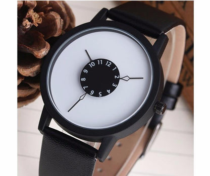 Skanto | Minimalist Genuine Leather Unique Designer Luxury Women's Watch